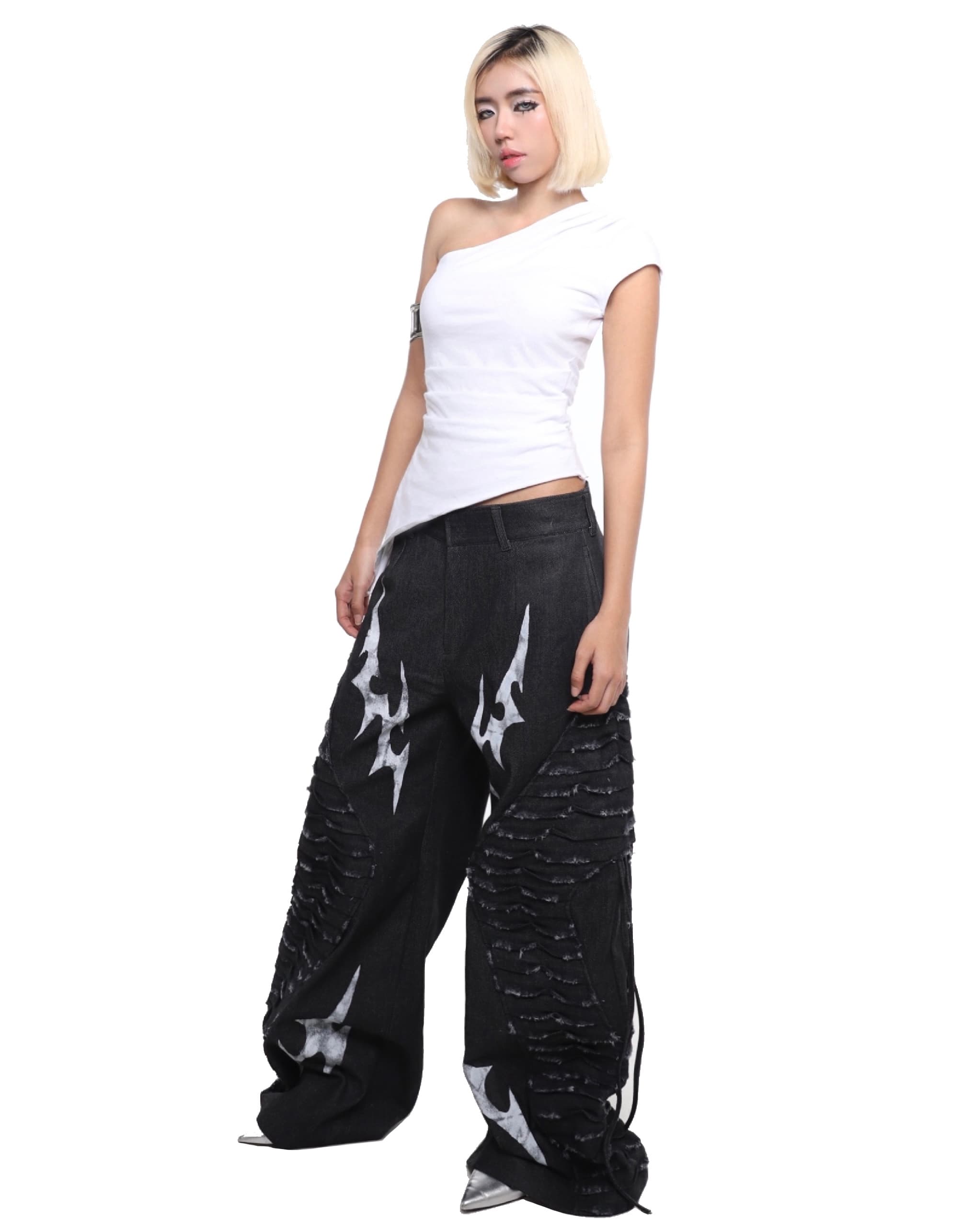 Jacin Top White back