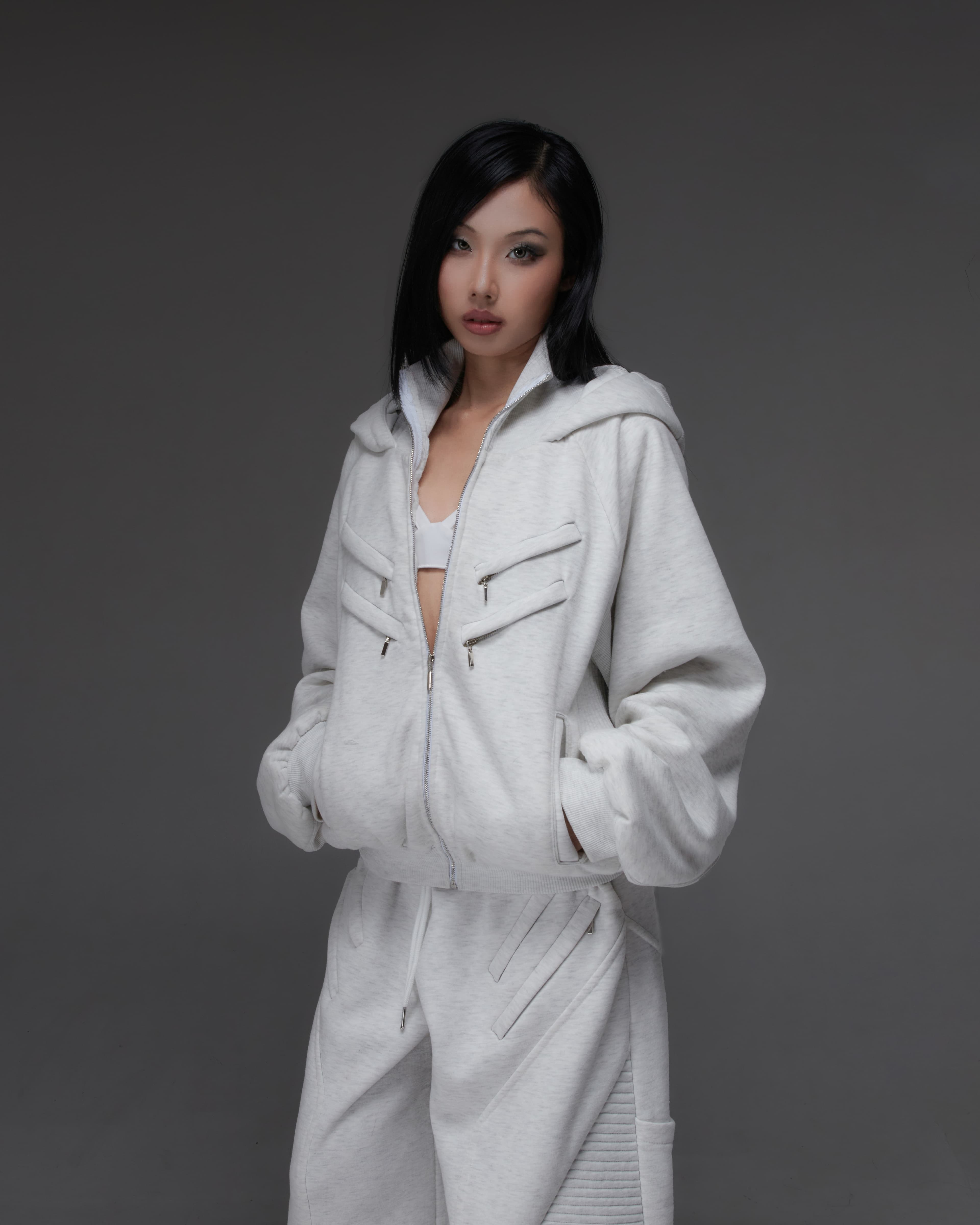 Zip Up Hoodie Jacket 